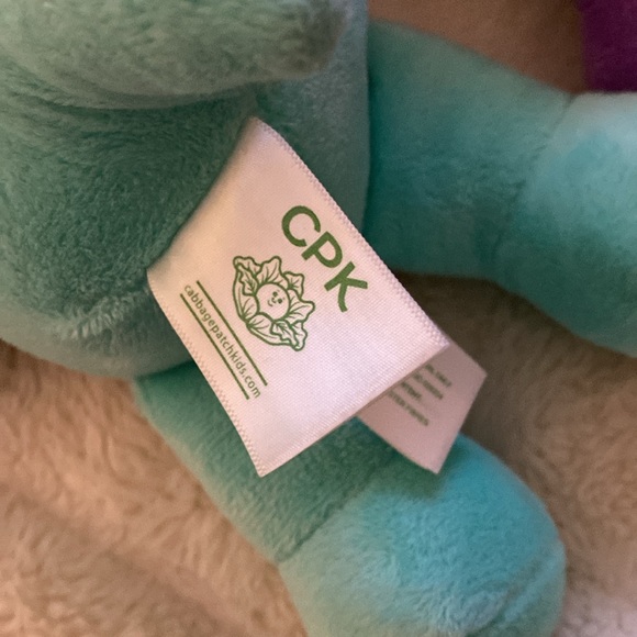 3 Cabbage Patch Kids Exotic Friends Collectible Cuties Trio shark hippo flamingo - Picture 8 of 10